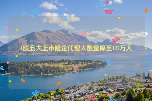 A股五大上市险企代理人数量降至137万人